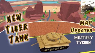 New Tiger Tank Map Changes in Military Tycoon Roblox