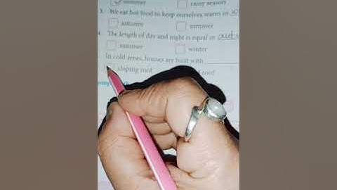 Class 3 Sst Ch 8 Seasons.....hw revised(pg 45 46...A,B),