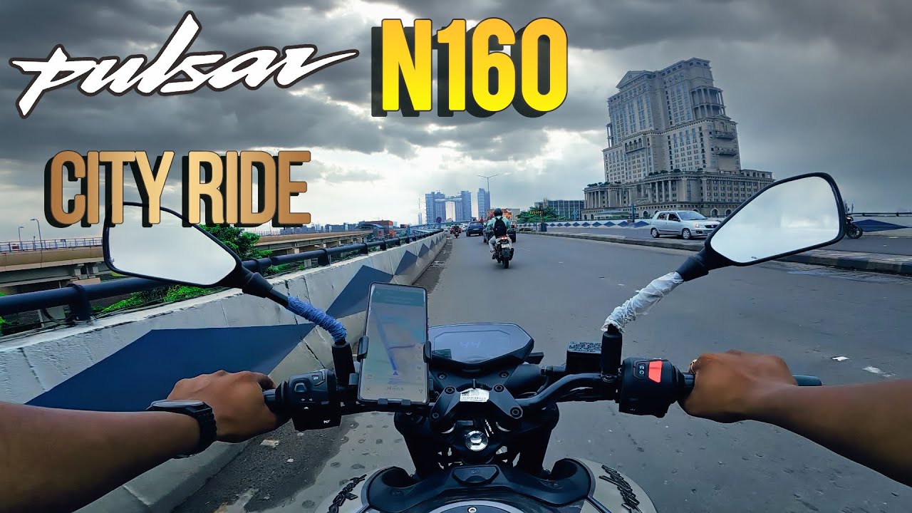 Kolkata | POV Raw Ride on My New Pulsar N160 | N160 Raw Exhaust Sound | Daily Observations #14