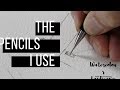 Tips and Techniques ⎮What Pencils I use - Geoff Kersey ⎮ Watercolour Landscapes