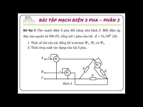 Video Bài tập mạch điện 3 pha phần 2 - youtube