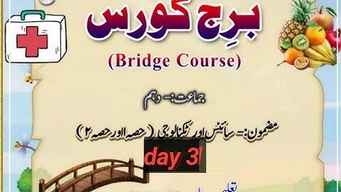 10th bridge course science day 3 maharashtra board