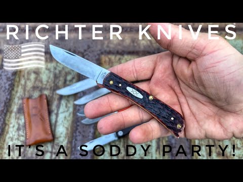 Richter Knives Episode # 67 IT’S A SODDY PARTY (MY SODBUSTER COLLECTION)