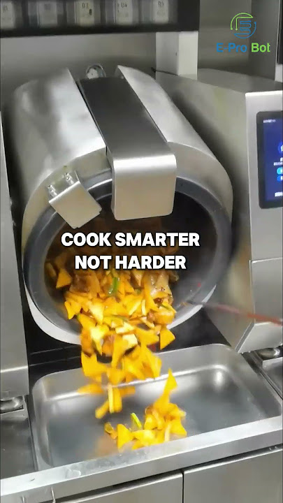 Introducing the Cooker C3 Bot  E-Pro Bots smart, autonomous cooking robot designed to revolu #shorts