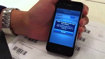 iPhone & Cipherlab 166x