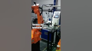 QJRB15-1 Robot for Thermos Cup Press Line – Automated Loading & Unloading#industrialrobots #robot