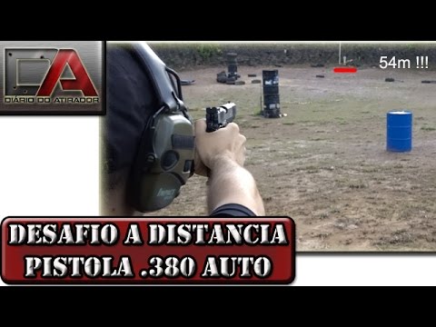 Vídeo: Qual é o alcance efetivo de uma pistola 380?