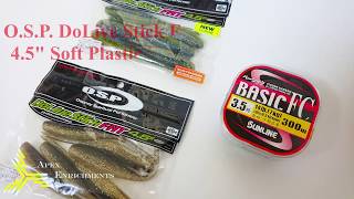 Casting Osp Dolive Stick Fat Soft Plastic Lures With Shimano Exsence And Daiwa Morethan Pe Tw