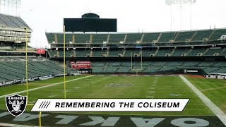 With the silver and black's final home game on sunday against
jacksonville, raiders legend charles woodson narrates a special
feature to remember oakland...