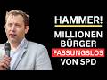 🚨 HAMMER! - SPD ENTHÜLLT WAHRES ZIEL - MILLIONEN BÜRGER FASSUNGSLOS! 🚨