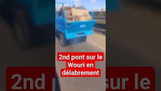 ATTENTION ⚠️ Le 2nd pont sur le Wouri en délabrement, sans entretien, ATTENTION ⚠️