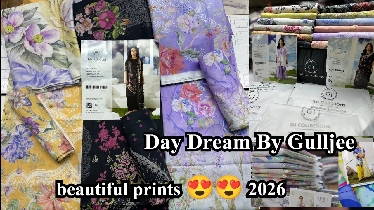 Day dream by Gulljee 😍🔥 gulljee new collection 2026 | Gulljee summer collection | house of cut piece