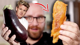 Make FISH with Eggplant  What Gordon Ramsay should have made!