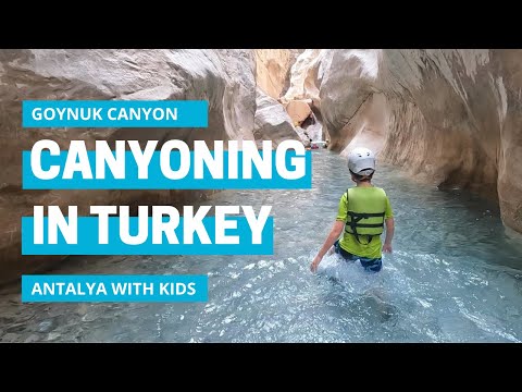 Goynuk Canyon in Kemer: Antalya Turkey with Kids