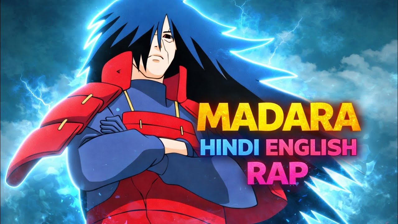 Madara Hindi And English Rap - I'm Madara | Hindi And English Anime Rap | Naruto AMV Madara 