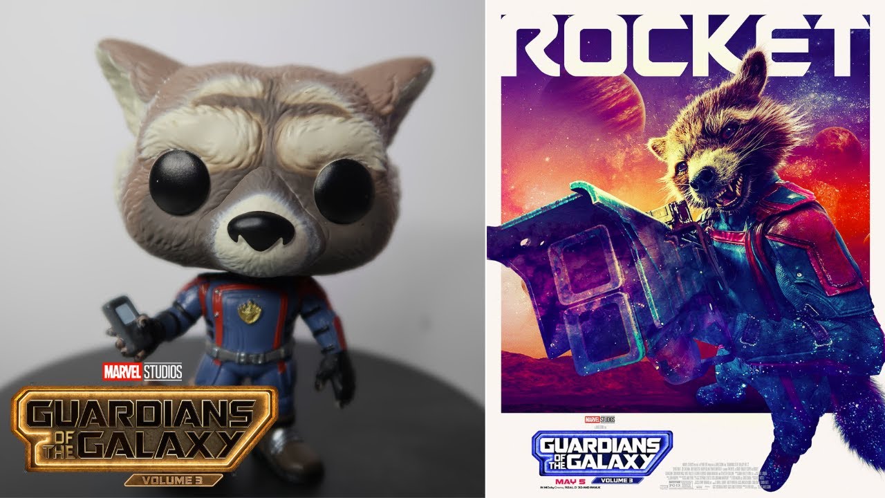 Guardians of the Galaxy Vol. 3 POP! Marvel Vinyl Figure Rocket