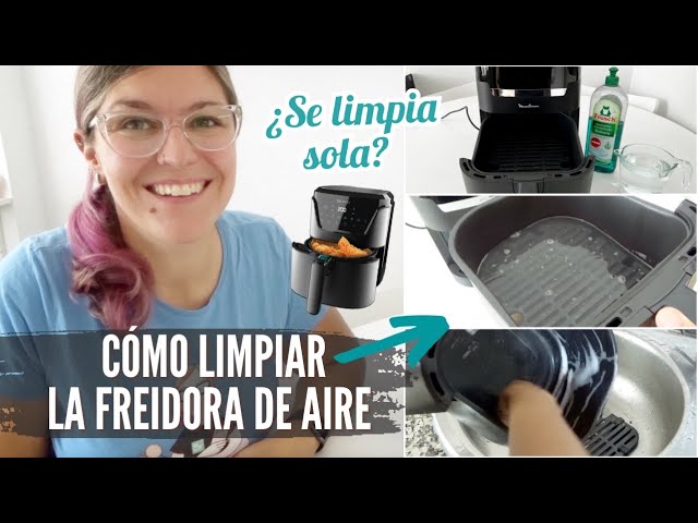 Limpiar tu freidora de aceite sin cubeta extraíble