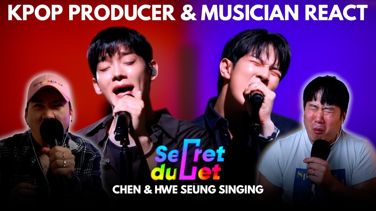 Musicians react & review ♡ EXO CHEN & N.Flying HWE SEUNG sing “Ghost Town” by Benson Boone