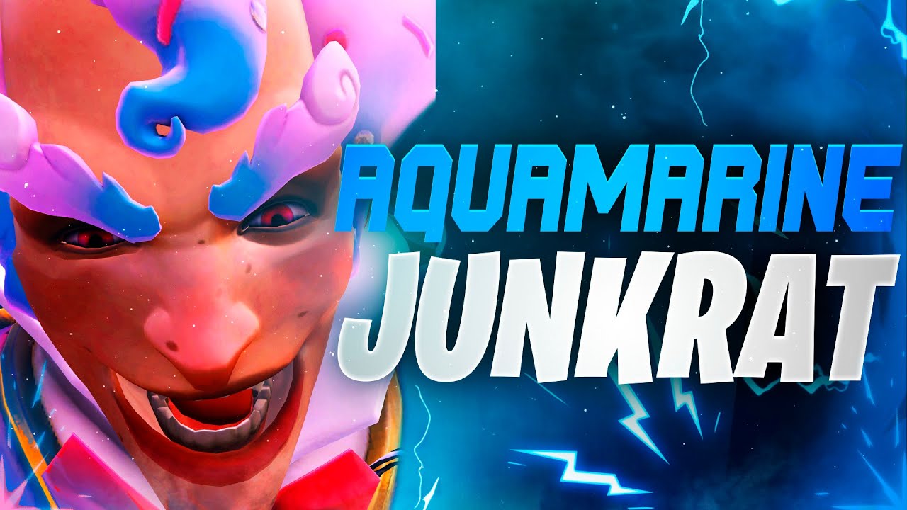 Aquamarine 4.5k SR Peak Junkrat gameplay! [ Overwatch Season 35 Top 500 ]