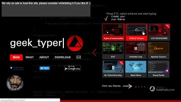 how to impress your friends by hacking simulater geek typer