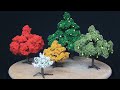 DIY Realistic Tree for Dioramas | How to make a miniature tree for dioramas