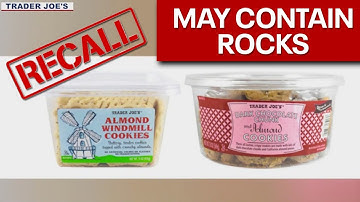 Trader Joe’s cookies recalled for possibly containing rocks