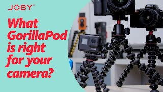 What GorillaPod is Right For Your Camera?