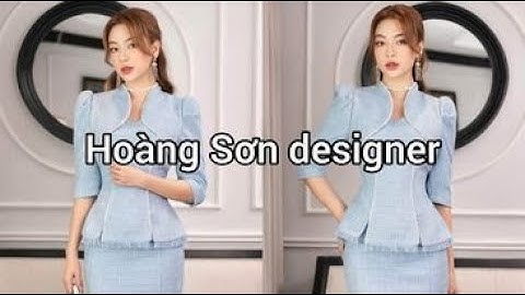 Dạy cắt may | hướng dẫn cách cắt áo cổ leo phối cúp ngực tay nhún theo mẫu | Hoàng Sơn designer
