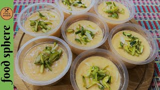 How to Make Phirni at Home | Fast and Easy Dessert Recipe | Instant Shahi Firni Recipe | Food Sphere