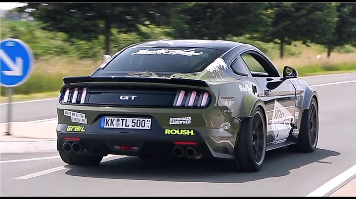 Best of Ford Mustang Sounds- Accelerations, Close Calls, Burnouts, Widebody, V8 Sounds..