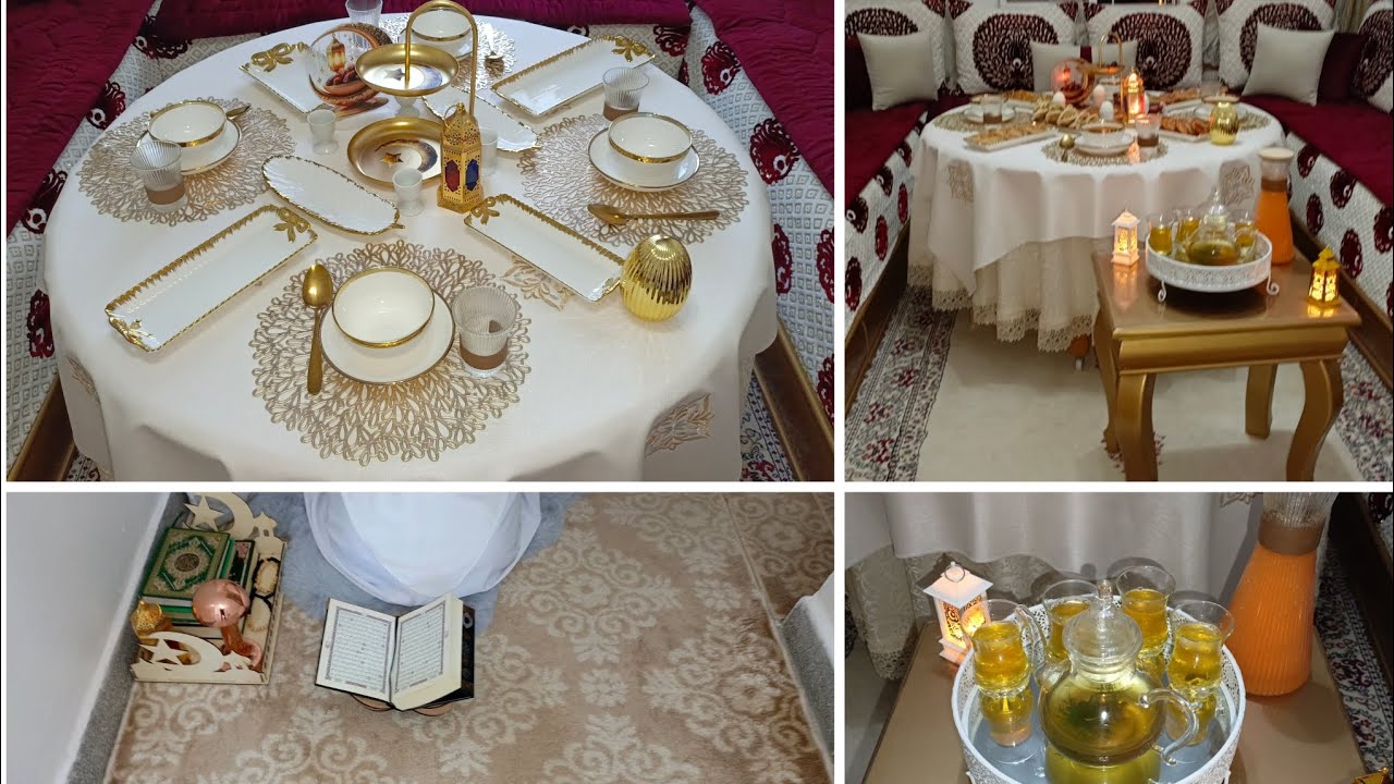 رمضان مبارك سعيد 😊نهار الأول فرمضان فرحة لا توصف مائدة إفطار متنوعة💪 منساوش أهم حاجة العبادات🤲