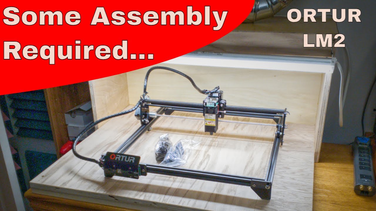 Step by step guide to assembling the Ortur Laser Master 2 - YouTube