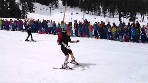 Pond Skimming by Pat and Denise, Narrated by Dave