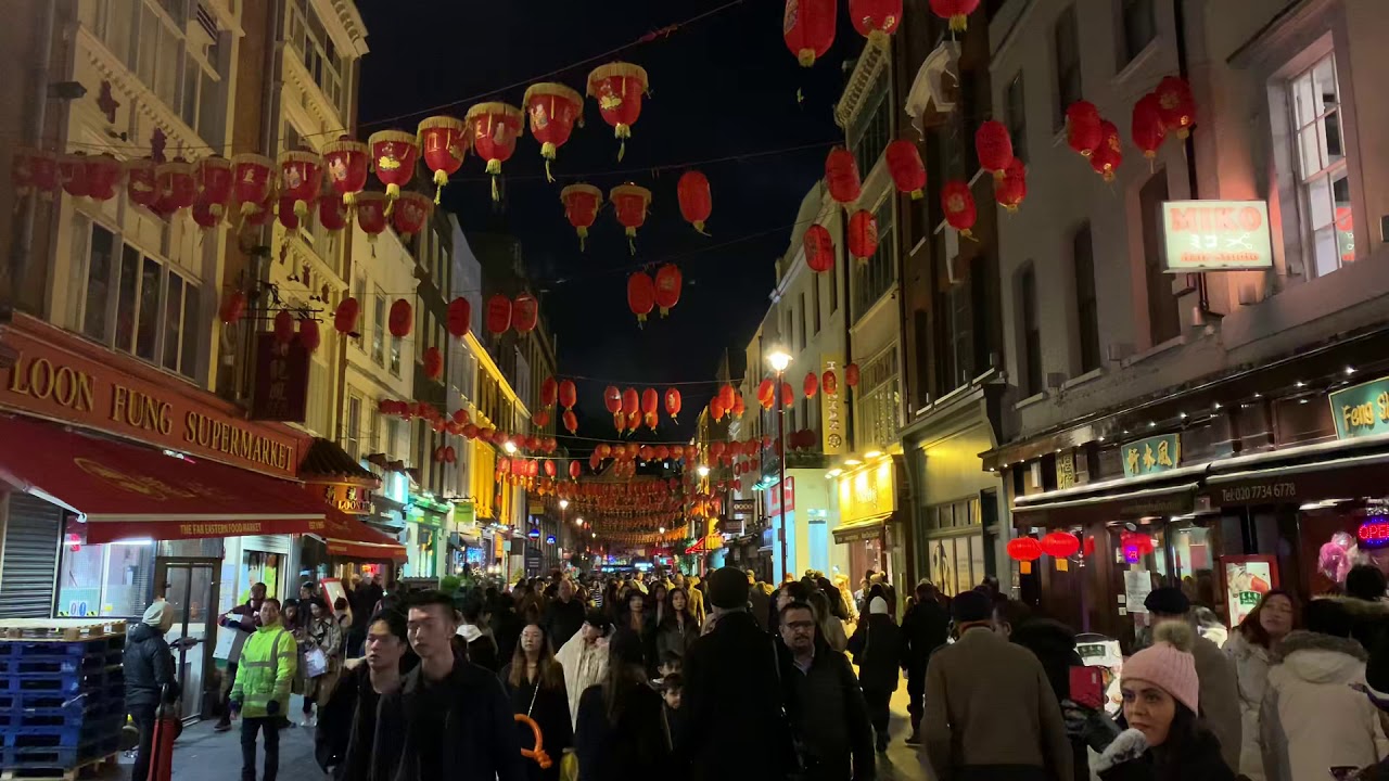 China Town London Christmas Decoration December 2019 YouTube