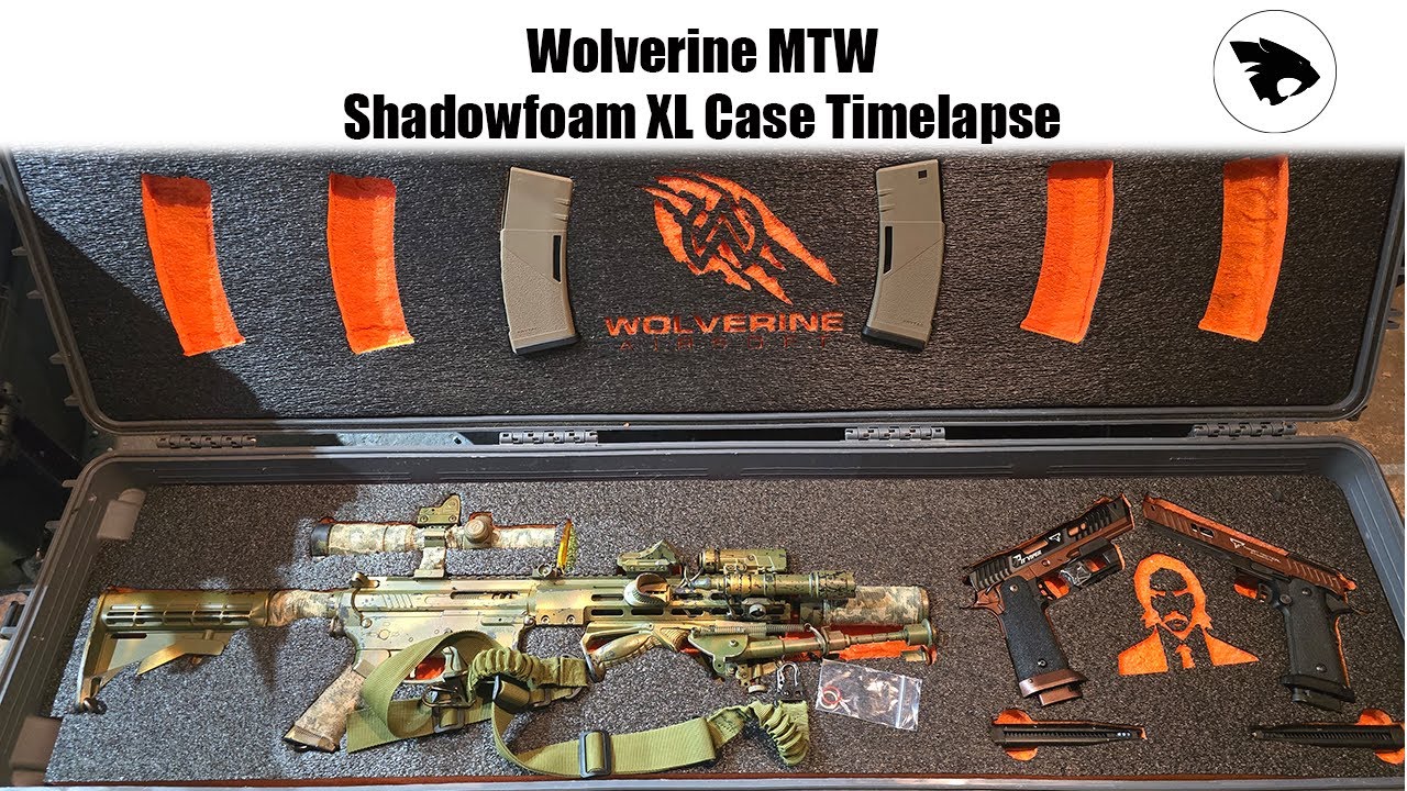 Wolverine MTW Shadow Foam XL Case timelapse 