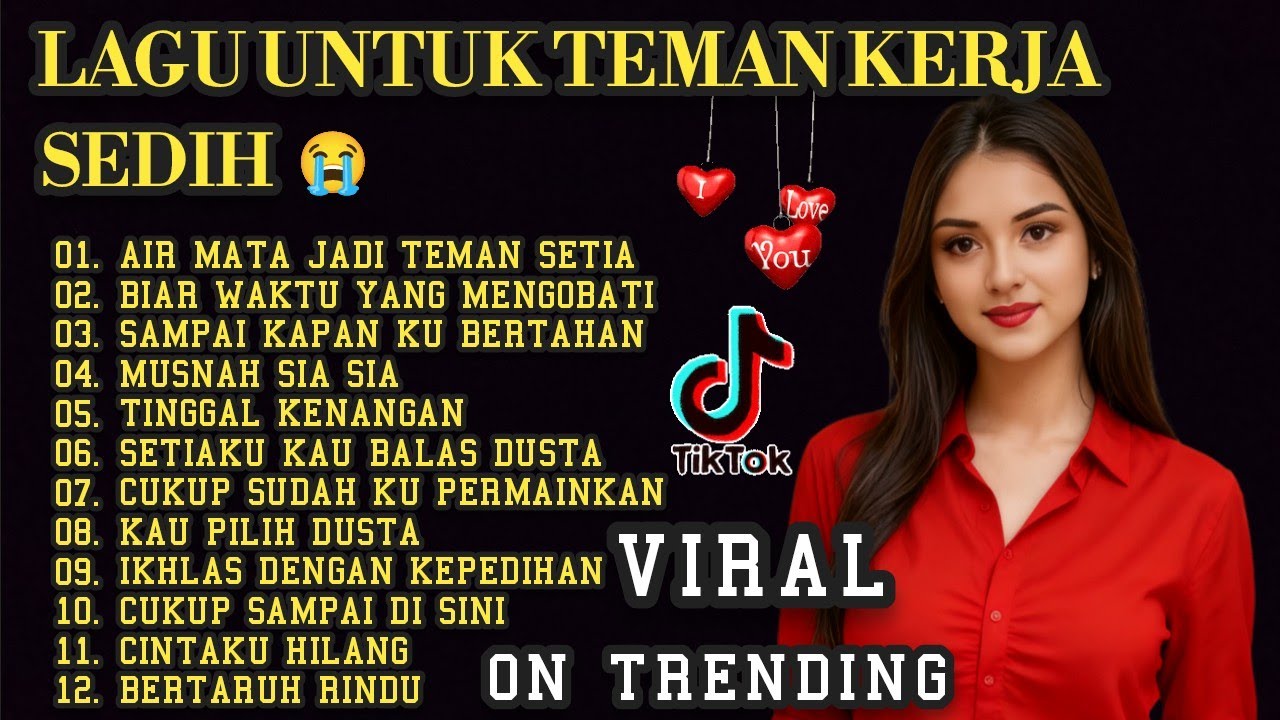 ALBUM  PALING SEDIH 😭 PATAH HATI 💔 COCOK UNTUK TEMAN KERJA/SANTAI & DIPERJALANAN