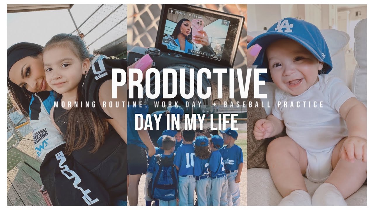 productive day in my life as a mom of 3 ︎︎ morning routine, work day ...
