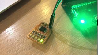 LEDs blinking attiny45