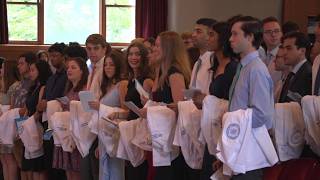 Geisinger Medical students receive white coats in Scranton