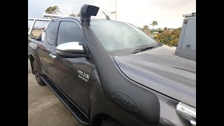 Toyota Hilux 2015+ Safari Snorkel fitting