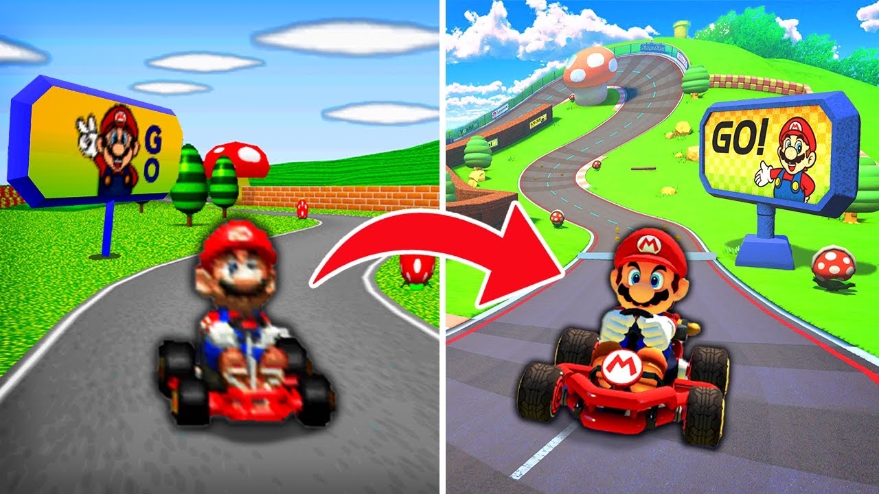 What If EVERY Mario Kart 64 Track was RECREATED?
