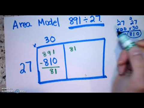 Solving Multidigit Division Problems with the Area Model