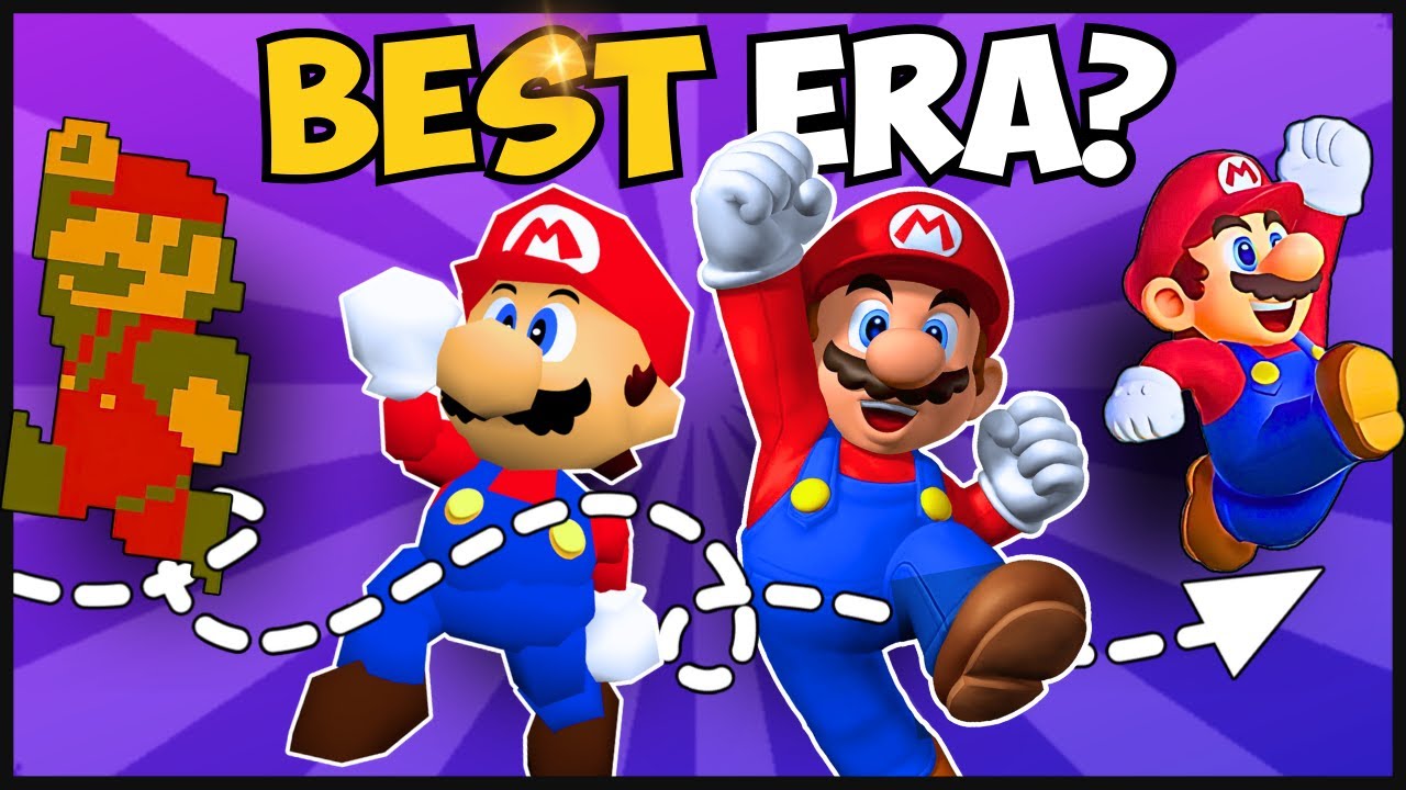 Ranking the Decades of Mario Games