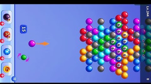 Bubble shooter Gameplay level 142-144 bubble shooter Gameplay new update #bubbleshooter #games