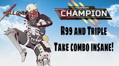 BEAMING with R99 and Triple Take combo! Apex Legends