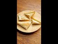 【裏技】チョコパイを食パンで簡単に作る方法 / Chocolate Bread Pie #shorts