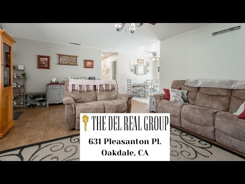 631 Pleasanton Pl., Oakdale, CA home video tour
