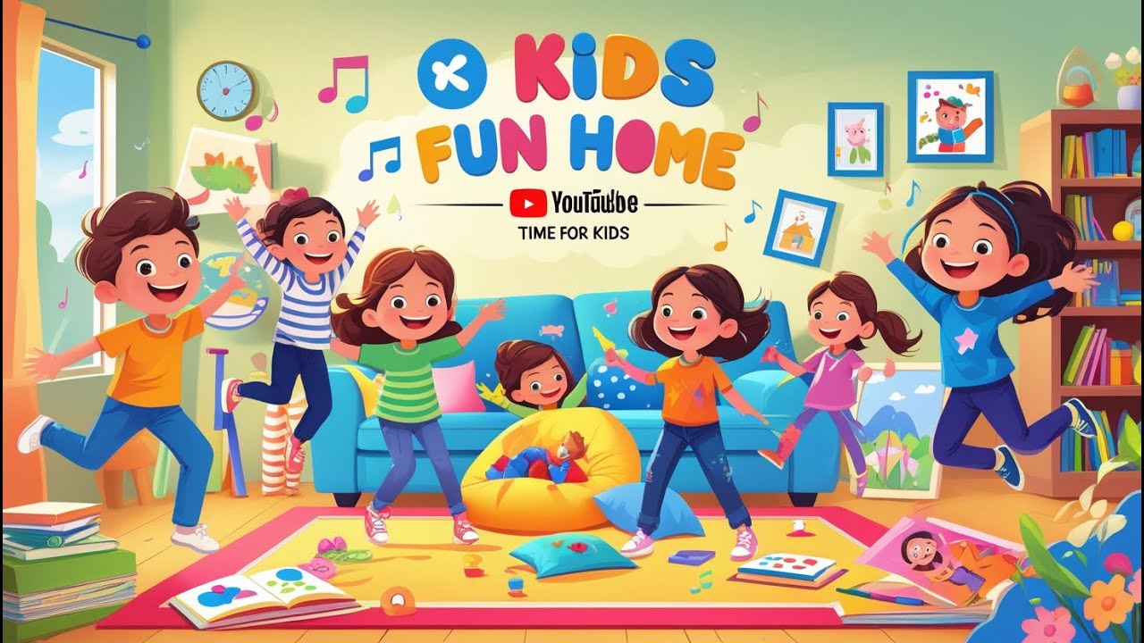 🎵 Kids Fun in Home | Indoor Fun Song for Toddlers & Preschoolers | TIME FOR KIDS