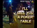 Man Tries Selling A Poker Table And It Doesn't End Well For Him