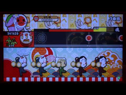 【太鼓の達人モモイロver.】 ポケットモンスター X・Y 野生ポケモン戦メドレー (普通) 【譜面確認動画】